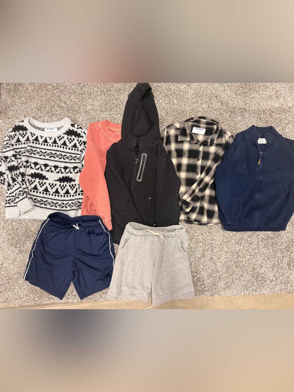 H&M Navy and Gray Kids Mix - Sweater, Hoodie, Shorts